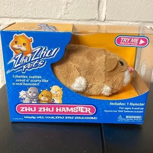 COPY - Cute and cuddly Zhu Zhu Pet Hamster-Tan
